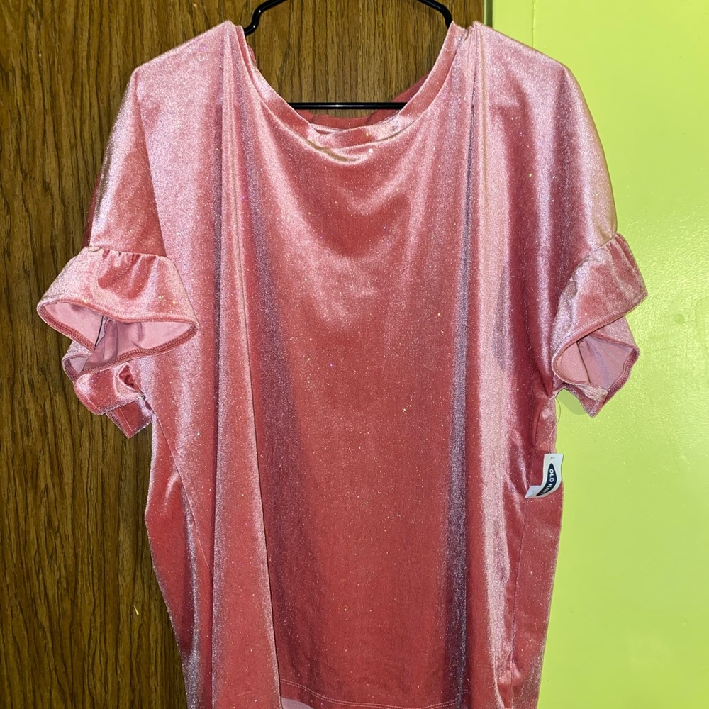 Sparkle Pink OLD NAVY plus size women’s shirt
